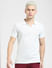 White Zip-Up Polo T-shirt_405028+2