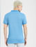 Blue Zip-Up Polo T-shirt_405031+4