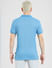 Blue Zip-Up Polo T-shirt_405031+8