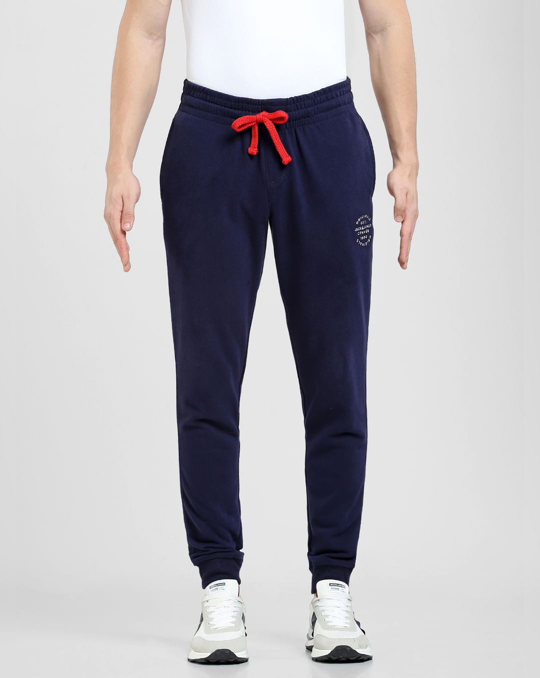 Buy Navy Blue Drawstring Sweatpants for Men