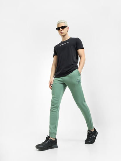 Green Drawstring Sweatpants