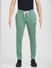Green Drawstring Sweatpants_405010+7