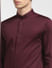 Burgundy Full Sleeves Shirt_405016+5