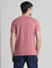 Pink Graphic Print Crew Neck T-shirt_413138+4