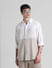 Beige Colourblocked Full Sleeves Shirt_413148+1