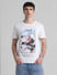 White Printed Crew Neck T-shirt_413165+2