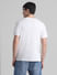 White Printed Crew Neck T-shirt_413165+4