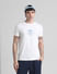 White Printed Crew Neck T-shirt_413182+1