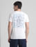 White Printed Crew Neck T-shirt_413182+4