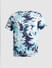 Blue Printed Crew Neck T-Shirt_413192+7