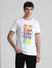 White Graphic Print T-shirt_413196+2