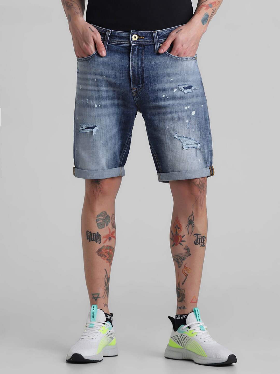 Denim shorts for 2025 mens online