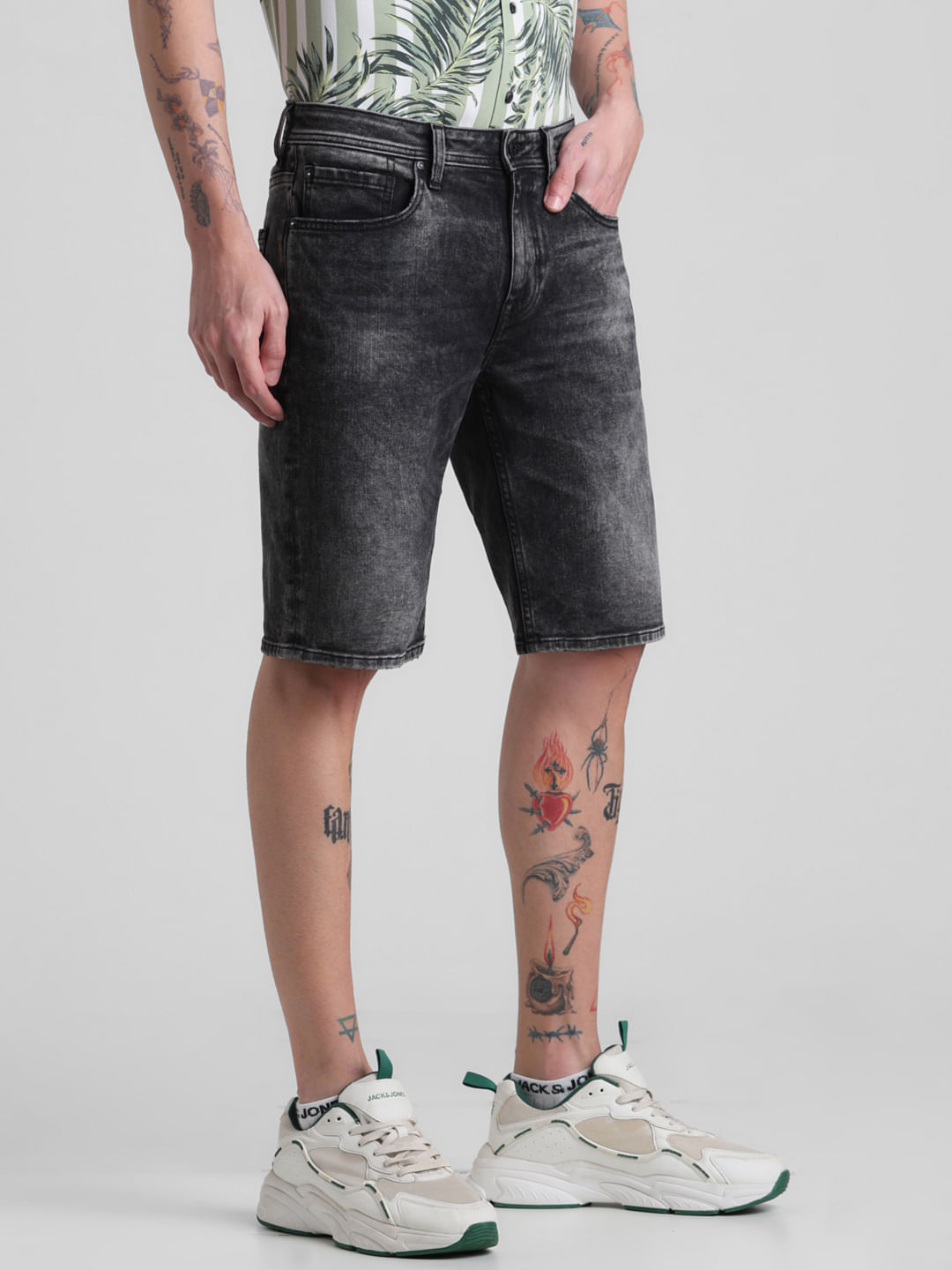 Denim Shorts David Grey // ba&sh
