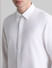 White Dobby Cotton Full Sleeves Shirt_413216+5