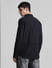 Black Oversized Pocket Shirt_413219+4
