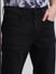 Black High Rise Ray Bootcut Jeans_413234+4