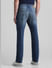 Blue High Rise Ray Bootcut Jeans_413237+3