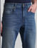 Blue High Rise Ray Bootcut Jeans_413237+4