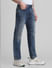 Blue Mid Rise Clark Regular Jeans_413241+2