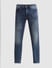 Blue Mid Rise Clark Regular Jeans_413241+6