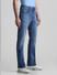 Light Blue High Rise Ray Bootcut Jeans_413245+2