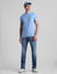 Light Blue High Rise Ray Bootcut Jeans_413245+5