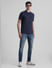 Blue Low Rise Glenn Slim Fit Jeans_413253+5