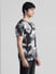 White & Black Printed Crew Neck T-shirt_413257+3