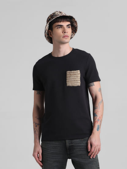 Black Patch Pocket T-shirt
