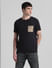 Black Patch Pocket T-shirt_413264+2
