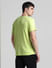 Green Applique Pocket T-shirt_413265+4