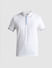 White Logo Tipping Polo T-shirt_413267+7