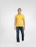 Yellow Polo Neck T-shirt_407103+6