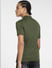 Dark Green Polo Neck T-shirt_407106+4