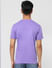 Purple Crew Neck T-shirt_399069+4