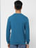 Blue Logo Print Sweatshirt_399067+4