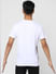 White Colourblocked Crew Neck T-shirt_399084+2