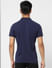 Blue Colourblocked Polo T-shirt_399086+4