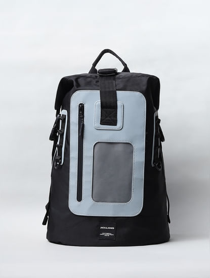 Ash Grey Roll Top Backpack