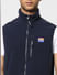 Navy Blue Polar Vest Jacket_399064+5