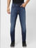 Blue Low Rise Faded Ben Skinny Jeans_399033+2