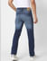 Dark Blue Low Rise Ben Skinny Jeans_399037+4