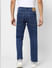 Blue Mid Rise Clark Regular Fit Jeans_399042+4