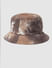 Brown Tie-Dye Bucket Hat_399125+5