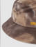 Brown Tie-Dye Bucket Hat_399125+6