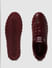 Maroon Leather Sneakers_399103+8