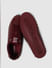 Maroon Leather Sneakers_399103+9