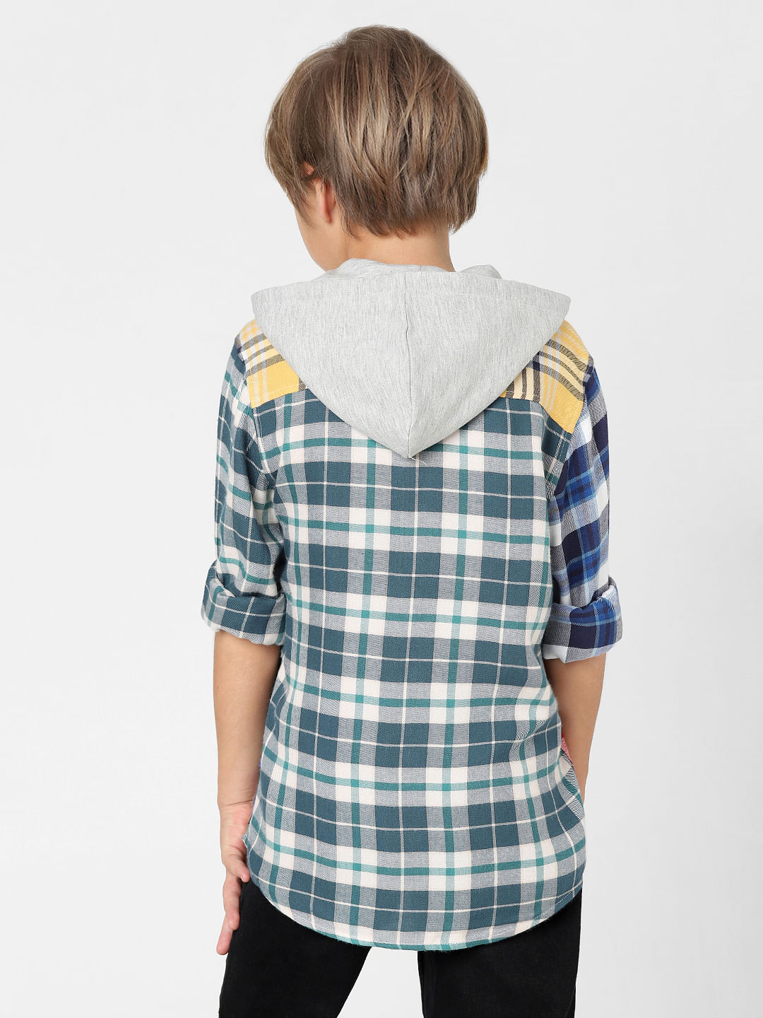 Hooded shirt outlet boys