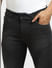 Black Low Rise Liam Skinny Jeans_403616+5