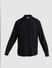 Black Crinkle Weave Shirt_412601+7